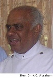 Rev. Dr. K. C. Abraham